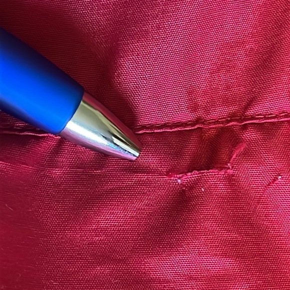 Vintage Chaps Ralph Lauren Windbreaker Jacket, Red Navy | L - Picture 16 of 16